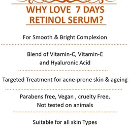 7daysnatural 7 DAYS 4-Pcs Vitamin C Face Serum With Hyaluronic Acid - 30ml Each image 4