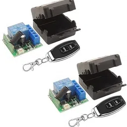 opulentsd DC 12V 1-Channel RF Relay Receiver Module 2 pcs Electronic Components Electronic Hobby Kit image 2