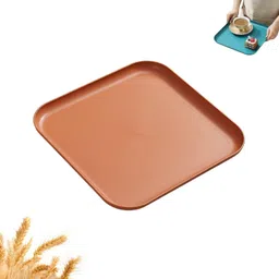takositio Square Dinner Plates Lightweight for Home,Camping,Picnic & Everyday Use Tray-picture-20