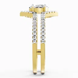 Sparkles Lab Grown Diamond 14kt Yellow Gold ring image 2