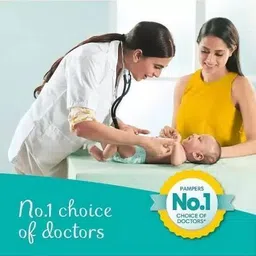 pampers Baby Diapers-M Size(Pack of 1)-25N766 - M image 3