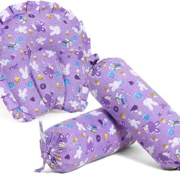 tinitot Mustard Seeds, Cotton Baby Pillow Pack of 3 Animals Baby Pillow Set With Bolsters-picture-26