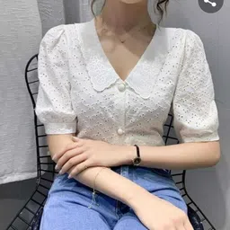 Casual Regular Sleeves Solid Women White Top-image-78