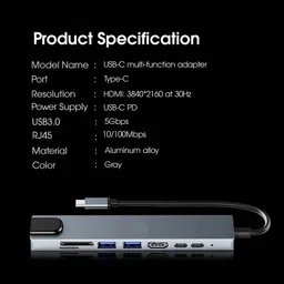 wnd 8in1 8in1 USB Hub image 3
