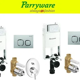 parryware Half Frame Concealed Cistern, with divater body upper part set of 2 pic 245 Dual Flush Tank-picture-30