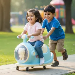 kv creation TUTU Rider For Kids Car Non Battery Operated Ride On image 3