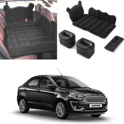 oshotto Designer Car Inflatable Bed Mattress with Two Air Pillows For Ford Aspire Car Inflatable Bed-picture-26