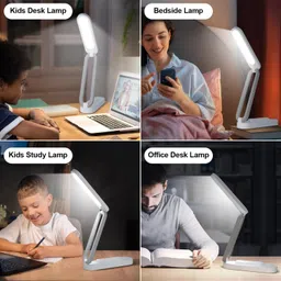 siopaworld LED Desk Lamp for Office Home Lamp Rechargeable Lamp Foldable & Portable Light Study Lamp image 5