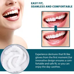opulent mirage Teeth Veneers – Natural Looking, Comfortable Fit, Instant Smile Makeover Teeth Whitening Kit image 5