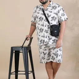 bushirt Shirt Regular Shorts Co-ords Set image 3