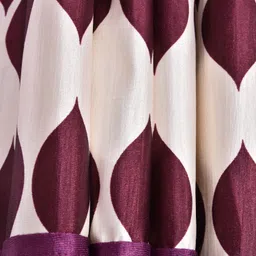 stella creations 152 cm (5 ft) Polyester Semi Transparent Window Curtain (Pack Of 2) image 2