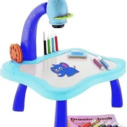 nickspool Drawing Projector Study Table Toy Set with 24 Pattern Slides Book & 12 Pens image 2