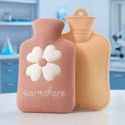 cloudtab Hot Water Bag with Plush Cover for Pain Relief, Hot & Cold Therapy & Cozy Warmth Plaster & Patch-picture-19