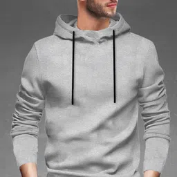 blive Men Night Suit Set Grey, Black Solid image 4