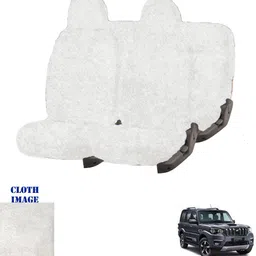 repley Cotton Car Seat Cover For Mahindra Scorpio 7S Captain-picture-20