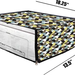JMT Printer Cover For HP Desk Jet Ink Advantage Ultra 4929 Printer (Triangle Print) Printer Cover image 2