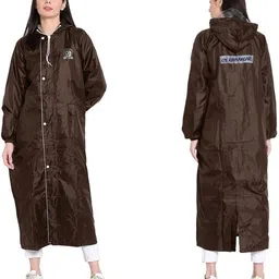 Solid Women Raincoat-image-4