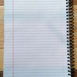 uniqpal Cheapest pack of 4 Spiral Notebook(200pages) A4 Notebook Rulled 200 Pages image 2