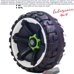 hk enterprises official "Ultimate 4x4 Kids Ride-On Jeep: Unleash Adventure with Battery-Operated Power" Jeep Battery Operated Ride On image 5