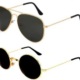 shadz UV Protection, Polarized, Gradient, Mirrored Oval Sunglasses (55)-picture-16