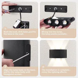 blissbells Wallchiere Wall Lamp With Bulb image 4