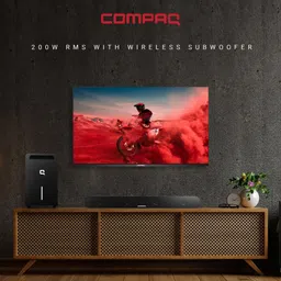 Compaq Horq Series Wireless subwoofer 200 W Bluetooth Soundbar image 5