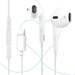mjn Type C Handsfree with Mic for S22 Ultra,Tab S8, A53 5G,Z Fold3, S21[OB-17] Wired Headset-picture-23