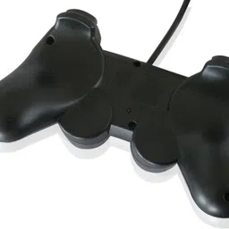 markif VIBRATION MODE GAMING JOYPAD CONTROLLER FOR PC/LAPTOP (BLACK) USB Gamepad image 2