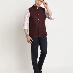 turtle Woven Men Waistcoat image 4