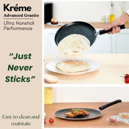 gouravtraaders Flat Pan 28 cm diameter 0.5 L capacity image 2