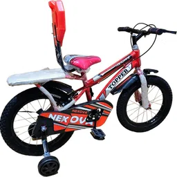nexova 16T LITTLE TOPPER CARRIER TUBELESS(RED) FOR 4 TO 6 YEARS KIDS 16 T (inch) BMX Cycle image 2