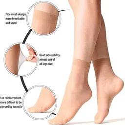 ramnretail Women Self Design Ankle Length image 2