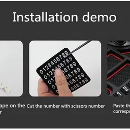 toqon Car Mobile Holder for Anti-slip, Dashboard image 4