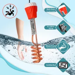zlymo Immersion Rod | ADI-564 | 100% Water Proof | ISI Certified | Water Heater Rod | 2000 W Shock Proof Immersion Heater Rod-picture-26