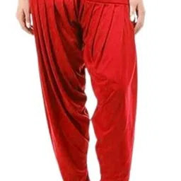 sundar Cotton Blend, Viscose Rayon Solid Patiala-picture-22