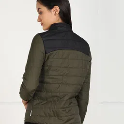 wildcraft Husky Jacket 11 Women Solid Quilted Jacket image 3