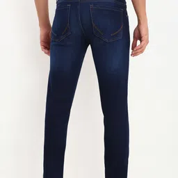 allen solly Men Regular Mid Rise Blue Jeans image 3