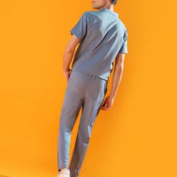 indiclub Solid Men Track Suit image 2