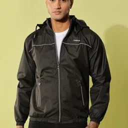 Dollar Solid Men Wind Cheater image 1