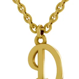 sparq Certified Lab Grown Diamond & BIS Hallmark Pendant With Chain Gold-plated Sterling Silver image 3
