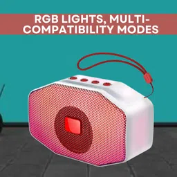 GUGGU S103 Bluetooth (PORTABLE DESKTOP SPEAKER) Dynamic Thunder Sound & High Bass E114 5 W Bluetooth Laptop/Desktop Speaker-picture-17