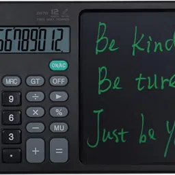 skyvokes 4207 12 Digits Desktop Calculator with Large Hand-Writing LCD Notepad Basic Calculator-picture-22