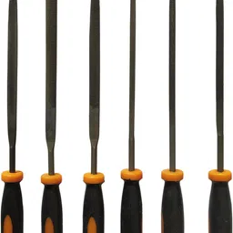 dumdaar Heavy duty 6pc Multi Shape Needle File set for wood metal sharping Knife Sharpening Steel image 1