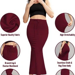 KINAFAB PETTICOAT Lycra Blend Petticoat image 1