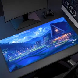 Eshaaver Anime printed mouse pad Rubber Base & Smooth Surface for Computer. Mousepad image 4