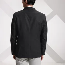 invictus Men Checkered Double Breasted Formal Blazer image 4