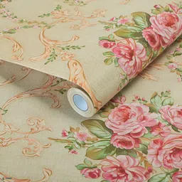 kuber industries PVC Decorative Beige Wallpaper-picture-17