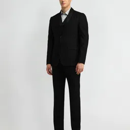 arrow Men 3-piece Solid Suit image 3