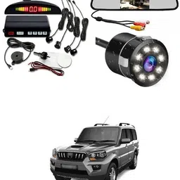 lovmoto Car Monitor with Reverse Parking Camera and Sensor For Scor-pio Car Monitor with Reverse Parking Camera and Sensor For Scor-pio Parking Sensor-picture-10