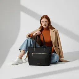 accessorize london Women Black Tote image 2